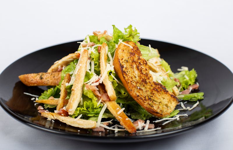 Caesar salad with house-made dressing