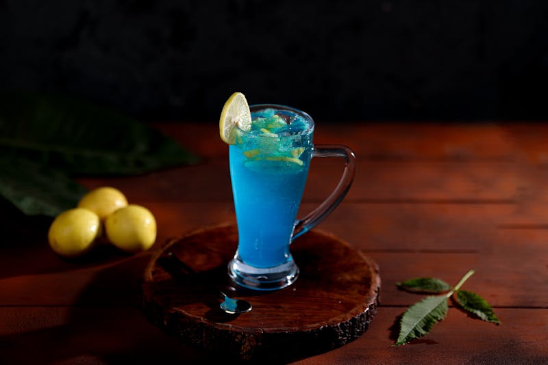 Craft ginger lemonade drink